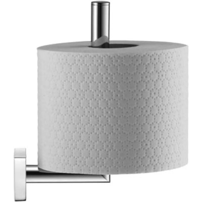 Portarrollos Duravit Karree - Montaje en pared, Cromo, Latón, 0099561000 Portarrollos Duravit Karree - Montaje en pared, Cromo, Latón, 0099561000