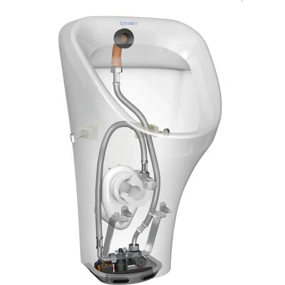 Urinal Durastyle Duravit - Urinal electronic pe perete Urinal Durastyle Duravit - Urinal electronic pe perete