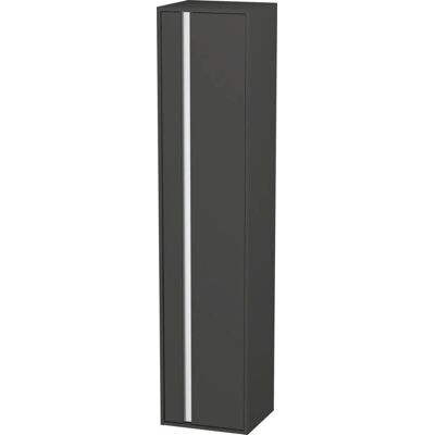 Duravit Ketho Hochschrank - Graphit Matt - 1 Tür - 1800mm Duravit Ketho Hochschrank - Graphit Matt - 1 Tür - 1800mm