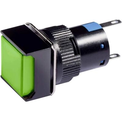 Barthelme Luz indicadora LED - Verde - 12 V DC/AC - 58520113 Barthelme Luz indicadora LED - Verde - 12 V DC/AC - 58520113