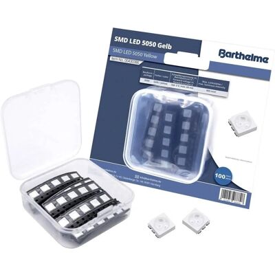 Kit LED SMD 5050 Giallo - Compatto, 800 mcd, 120° - Bulk Kit LED SMD 5050 Giallo - Compatto, 800 mcd, 120° - Bulk