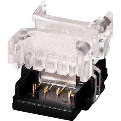 Barthelme 10FF4 Connector - 4-Pin Polycarbonate LED Strip Link Barthelme 10FF4 Connector - 4-Pin Polycarbonate LED Strip Link