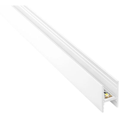 Barthelme 62399111_9010 Aluminium LED-Profil - 1000mm, Weiß, H-Form Barthelme 62399111_9010 Aluminium LED-Profil - 1000mm, Weiß, H-Form