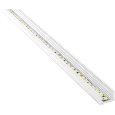 Barthelme 62399201_9010 Aluminum LED Profile - 18.4x13mm 1m Barthelme 62399201_9010 Aluminum LED Profile - 18.4x13mm 1m