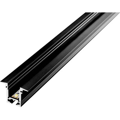 Barthelme BA 62399501_9005 - Aluminium T-profile RAL9005 1m Barthelme BA 62399501_9005 - Aluminium T-profile RAL9005 1m