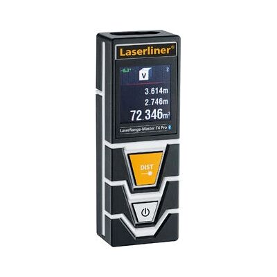 Laserliner T4 Pro Laser Distance Meter - 40m, Bluetooth, Incl. Inclinometer Laserliner T4 Pro Laser Distance Meter - 40m, Bluetooth, Incl. Inclinometer