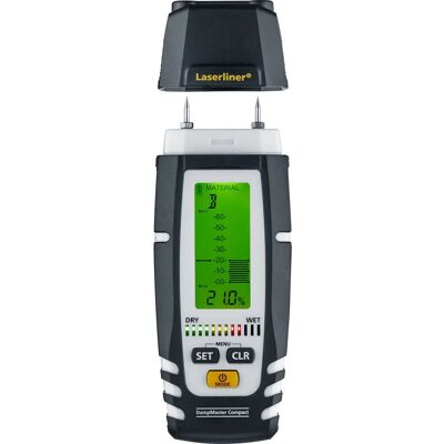 Laserliner DampMaster Compact Plus Hygromètre - Bois - Publicité Laserliner DampMaster Compact Plus Hygromètre - Bois - Publicité