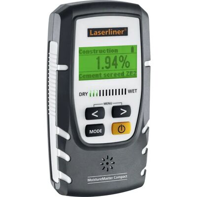 Laserliner MoistureMaster Compact Plus - Fugtighedsmåler for træ og beton Laserliner MoistureMaster Compact Plus - Fugtighedsmåler for træ og beton