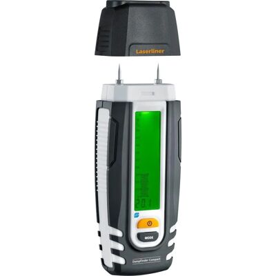 Laserliner DampFinder Compact Plus Fugtighedsmåler - Test af træ og bygningsmaterialer Laserliner DampFinder Compact Plus Fugtighedsmåler - Test af træ og bygningsmaterialer