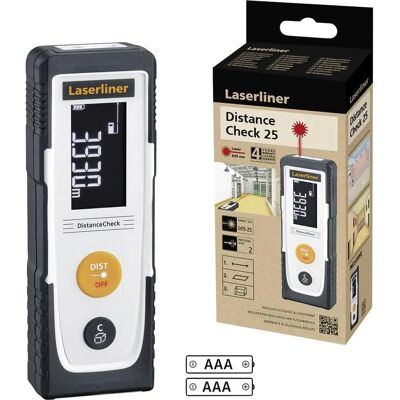 Laserliner DistanceCheck Laserafstandsmeter - 25 m Laserliner DistanceCheck Laserafstandsmeter - 25 m