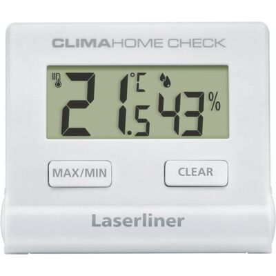 Laserliner ClimaHome-Check Indendørstemperatur- og Luftfugtighedssensor - Indendørs Klima Sensor Laserliner ClimaHome-Check Indendørstemperatur- og Luftfugtighedssensor - Indendørs Klima Sensor