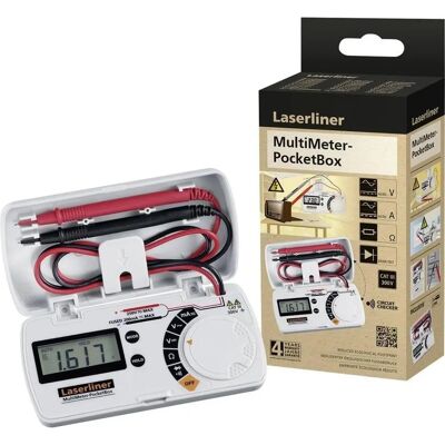 Laserliner Modello 083.028E Multimetro - Tensione, Corrente, Resistenza Laserliner Modello 083.028E Multimetro - Tensione, Corrente, Resistenza