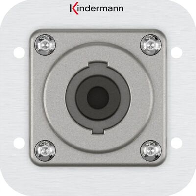 Kindermann 7441-413 Conector Speakon de 4 pines Plata - Enchufe Kindermann 7441-413 Conector Speakon de 4 pines Plata - Enchufe