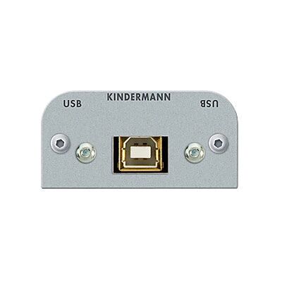 Prise USB Kindermann 7441000525 - USB 2.0, Argent - Publicité Prise USB Kindermann 7441000525 - USB 2.0, Argent - Publicité