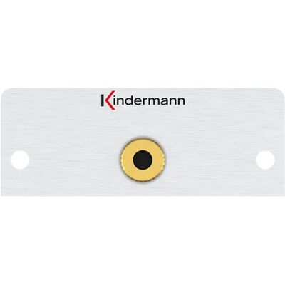 Kindermann 7444000511 Plaque murale argentée - Capot d'interrupteur Kindermann 7444000511 Plaque murale argentée - Capot d'interrupteur