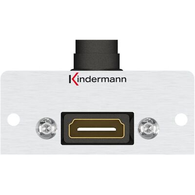 Kindermann Konnect 50 alu - HDMI Modul - 90° Anschluss Kindermann Konnect 50 alu - HDMI Modul - 90° Anschluss
