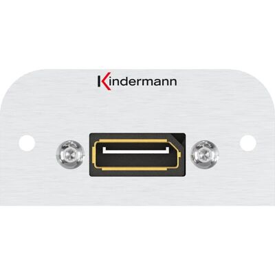 Kindermann 7441000588 Aluminium DisplayPort Steckdose - Steckdose Kindermann 7441000588 Aluminium DisplayPort Steckdose - Steckdose