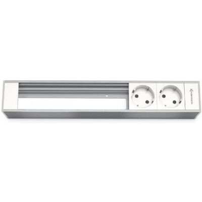 Kindermann - 7449000302 - Aluminium - Steckdosenbox Kindermann - 7449000302 - Aluminium - Steckdosenbox
