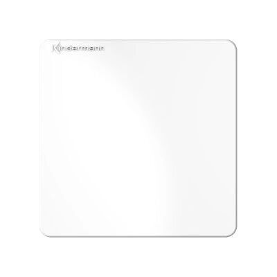Kindermann - 7456000500 - Blanc - 55x55mm - Wall plate - Publicité Kindermann - 7456000500 - Blanc - 55x55mm - Wall plate - Publicité