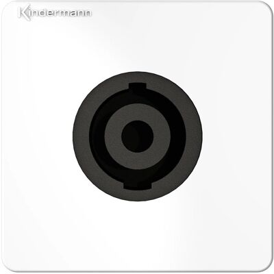 Kindermann 7456000413 Steckdosen - Speakon, Weiß Kindermann 7456000413 Steckdosen - Speakon, Weiß