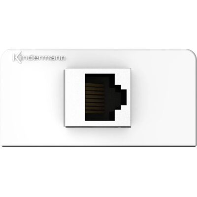 Kindermann 7456000527 Weiß RJ-45 Steckdose - Socket Outlet Kindermann 7456000527 Weiß RJ-45 Steckdose - Socket Outlet