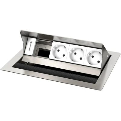 Kindermann - CablePort standard² 4-fach Steckdosengehäuse - Outlet housing Kindermann - CablePort standard² 4-fach Steckdosengehäuse - Outlet housing