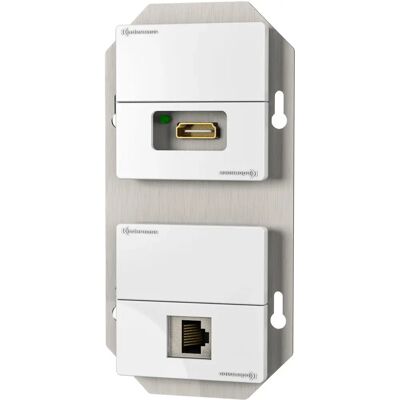 Kindermann - 7456000544 - HDMI/Cat-6 - RJ45 - Wandblende Kindermann - 7456000544 - HDMI/Cat-6 - RJ45 - Wandblende