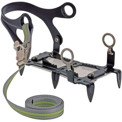 Crampons Edelrid 12 Point - Pour Passages Courts et Glissants - Publicité Crampons Edelrid 12 Point - Pour Passages Courts et Glissants - Publicité
