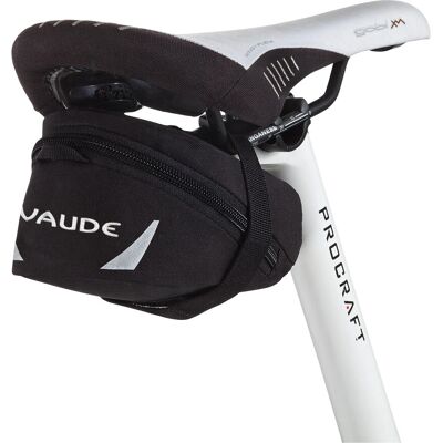 VAUDE Velo Saddle Bag M - Eco-friendly Water-Resistant 0.6L - Black VAUDE Velo Saddle Bag M - Eco-friendly Water-Resistant 0.6L - Black