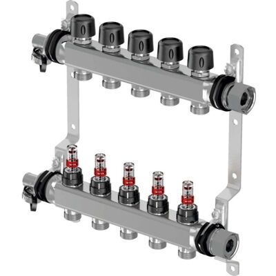 Uponor Vario S Edelstahl Heizkreisverteiler - Heizkreisverteiler Uponor Vario S Edelstahl Heizkreisverteiler - Heizkreisverteiler