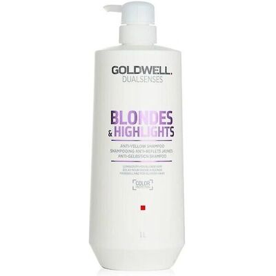Goldwell Dualsenses Blondes & Highlights Șampon Anti-Galben - 1000ml Goldwell Dualsenses Blondes & Highlights Șampon Anti-Galben - 1000ml