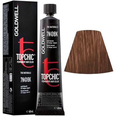Goldwell 7N@BK Mittblond Illuminato Beige Kupfer Haarfarbe - Haarfarbe Goldwell 7N@BK Mittblond Illuminato Beige Kupfer Haarfarbe - Haarfarbe