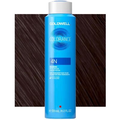 Goldwell Colorance Demi-Permanent Haarfarbe - 4N - 120 Ml - Damen Goldwell Colorance Demi-Permanent Haarfarbe - 4N - 120 Ml - Damen