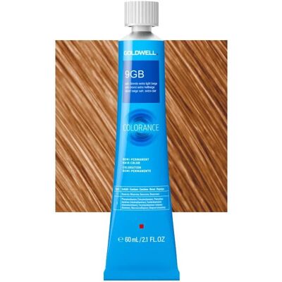 Goldwell Colorance Demi-Permanent Haarfarbe 9GB Sahara Blond Extra Hell Beige Goldwell Colorance Demi-Permanent Haarfarbe 9GB Sahara Blond Extra Hell Beige