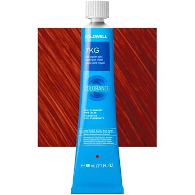 Goldwell Mittel Kupfer Gold Haarfarbe - Demi-Permanent Goldwell Mittel Kupfer Gold Haarfarbe - Demi-Permanent