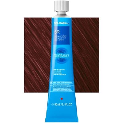 Goldwell Colorance Demi-Permanent Haarfarbe - 6R, 60 ml, Damen Goldwell Colorance Demi-Permanent Haarfarbe - 6R, 60 ml, Damen