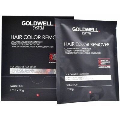 Goldwell System Farbentferner - Haarfarbe Entferner, 12x30g Goldwell System Farbentferner - Haarfarbe Entferner, 12x30g