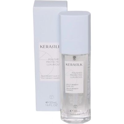 Kerasilk Ulei Multifuncțional pentru Toate Tipurile de Păr (50 ml) Kerasilk Ulei Multifuncțional pentru Toate Tipurile de Păr (50 ml)