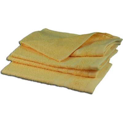 Gözze Guest Towel Set - Sylt Series 30x50 cm Gold Gözze Guest Towel Set - Sylt Series 30x50 cm Gold