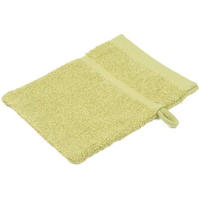 Gözze Sylt Waschhandschuh-Set - 16x21cm Grün Gözze Sylt Waschhandschuh-Set - 16x21cm Grün