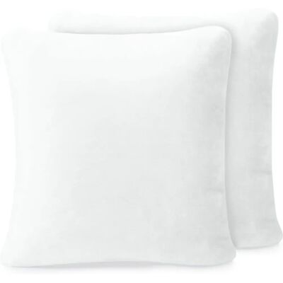 Housse de coussin Off-White - Microfibre haute technologie, 50x50cm Housse de coussin Off-White - Microfibre haute technologie, 50x50cm