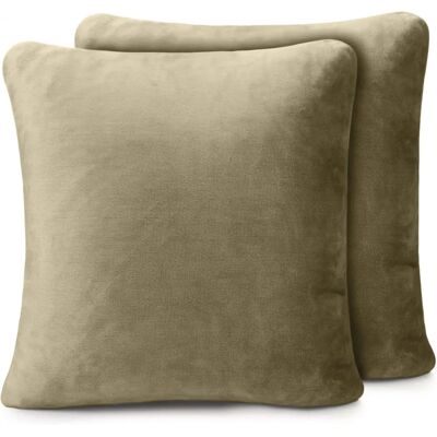 Amago - 40132-71-A2 - Taupe - 50x50 cm - Kussenhoes Amago - 40132-71-A2 - Taupe - 50x50 cm - Kussenhoes