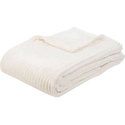 GÖZZE Cordoptik Beigewohndecke - 150x200cm - Microfaser Kuscheldecke GÖZZE Cordoptik Beigewohndecke - 150x200cm - Microfaser Kuscheldecke