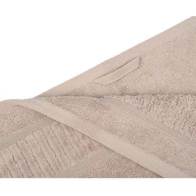 GÖZZE Bio-Baumwoll Handtücher - 2er Pack - Taupe - Badtextilien GÖZZE Bio-Baumwoll Handtücher - 2er Pack - Taupe - Badtextilien