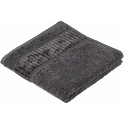 GÖZZE Bio-Baumwoll Handtücher - 2 St, 50x100cm, Grau GÖZZE Bio-Baumwoll Handtücher - 2 St, 50x100cm, Grau