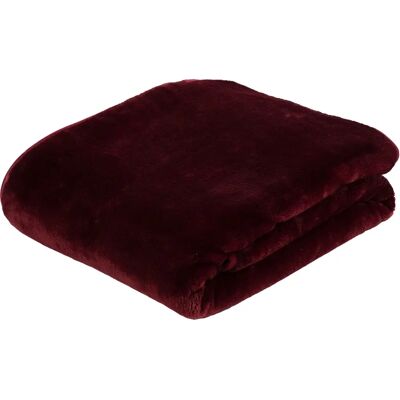 Plaid GÖZZE Premium Cashmere Feeling - 180x220 cm - Bordeaux Plaid GÖZZE Premium Cashmere Feeling - 180x220 cm - Bordeaux