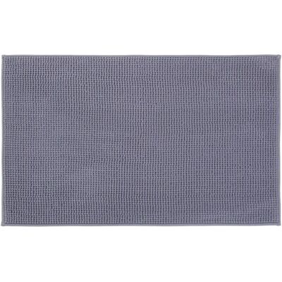 Tappetino da bagno Chenille GÖZZE - Assorbente, Antiscivolo, Lavabile a 30°C Tappetino da bagno Chenille GÖZZE - Assorbente, Antiscivolo, Lavabile a 30°C