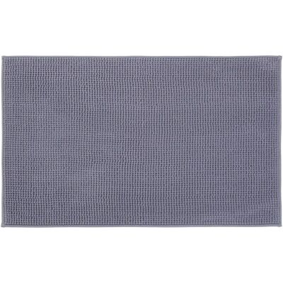 Tapis de bain gris Chenille GÖZZE - Tapis de bain Tapis de bain gris Chenille GÖZZE - Tapis de bain