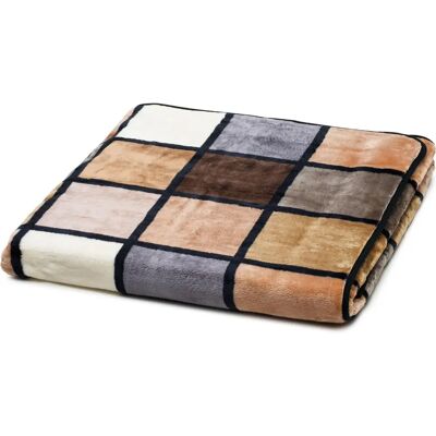 Gözze Cashmere Feeling Antigua 150x200cm - Taupe/Panna/Cioccolato Gözze Cashmere Feeling Antigua 150x200cm - Taupe/Panna/Cioccolato