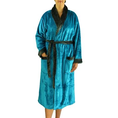 GÖZZE Seidenfeeling Peignoir unisexe - Microfibre, 120cm GÖZZE Seidenfeeling Peignoir unisexe - Microfibre, 120cm